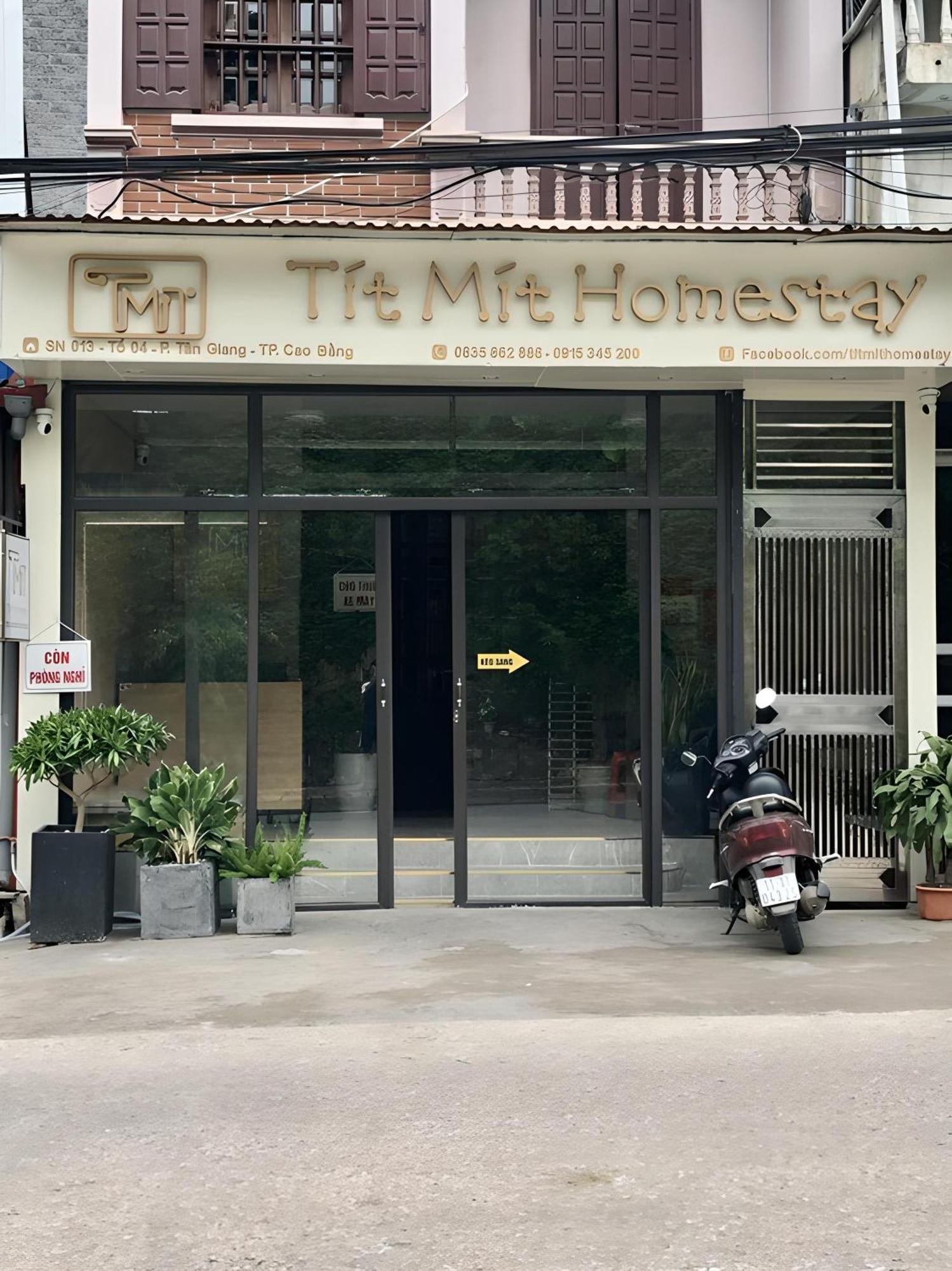 Tit Mit Homestay Cao Bang Exterior photo